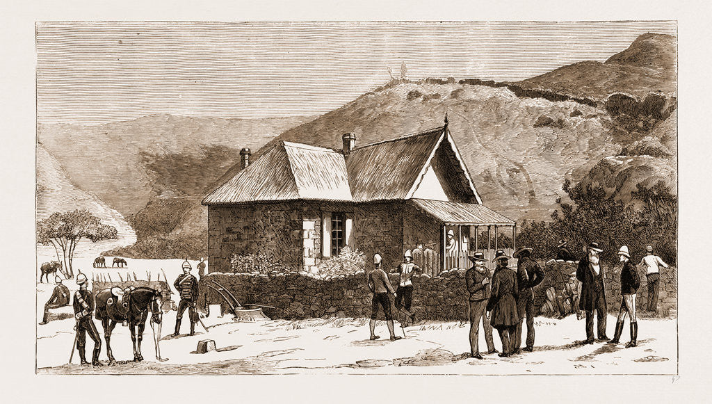 Detail of O'neill's Farm During The Meeting Of General Sir Evelyn Wood And The Boer Leaders, March 21 by Anonymous