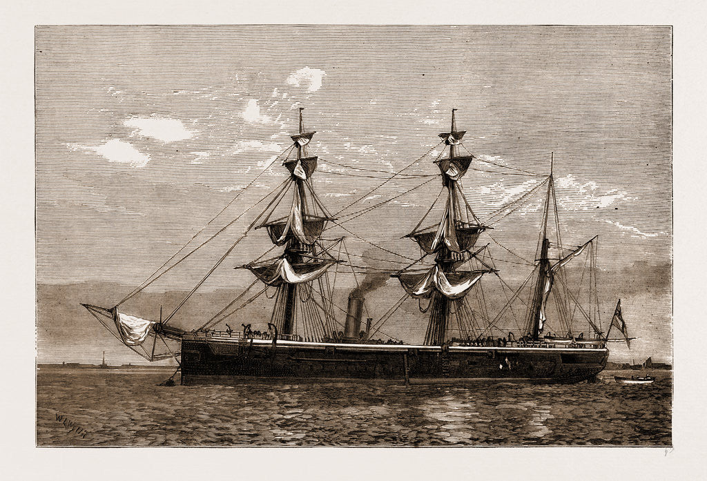 Detail of The Loss Of H.M.S. Doterel by Anonymous