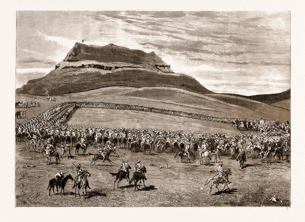 Detail of The Negotiations In The Transvaal, South Africa by Anonymous