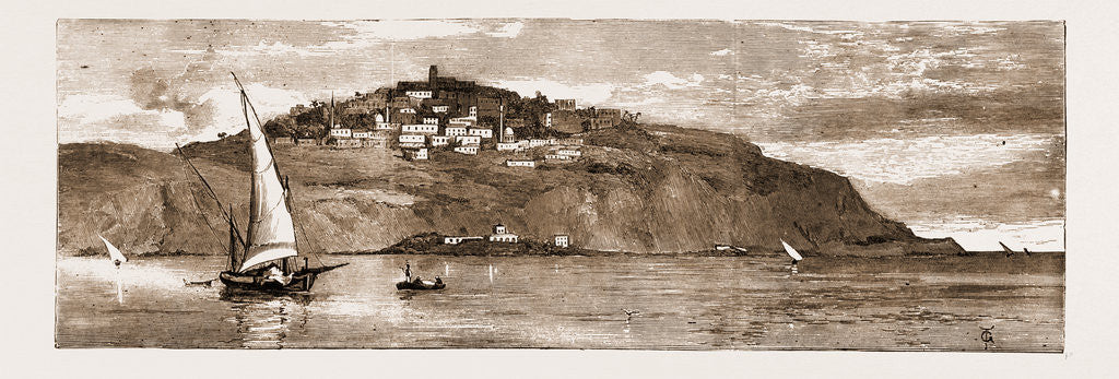 Detail of The French Occupation Of Tunis, 1881: The Village Of Saudi Bou Said by Anonymous