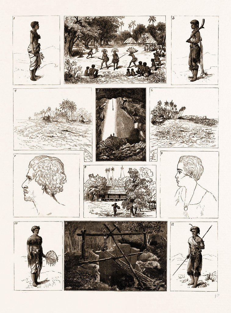 Detail of Sketches In Fiji, And In The Island Of Rotumah by Anonymous