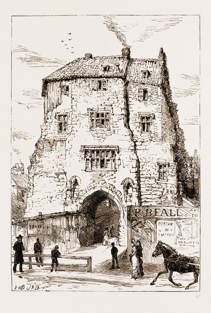 Detail of The Black Gate by Anonymous