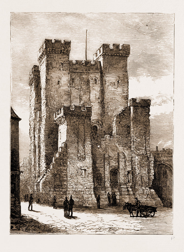 Detail of Newcastle, UK by Anonymous