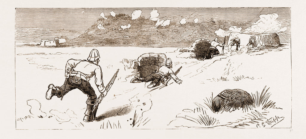 Detail of The Revolt In The Transvaal, South Africa by Anonymous