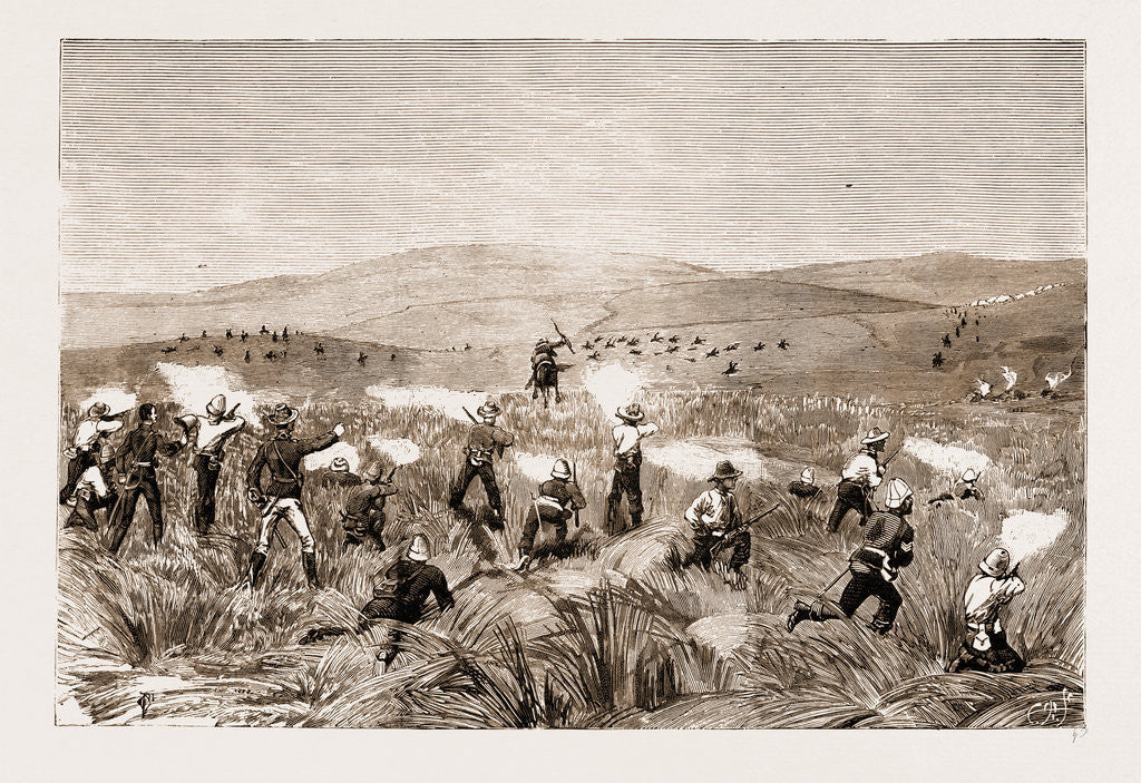Detail of The Revolt In The Transvaal by Anonymous