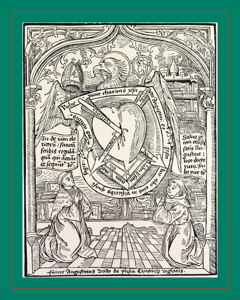 Detail of Augustinus. Basel, Joh. de Amerbach, 1495 by Anonymous