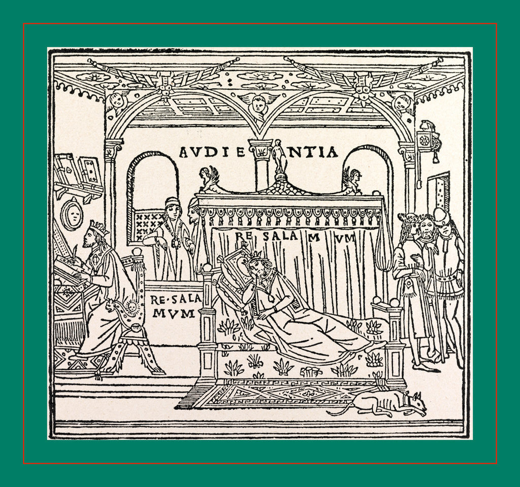 Detail of Bible de Mallermi Venezia, 1511 by Anonymous