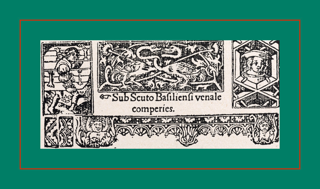 Detail of Ulrich von Hutten. Paris, 1519 by Anonymous