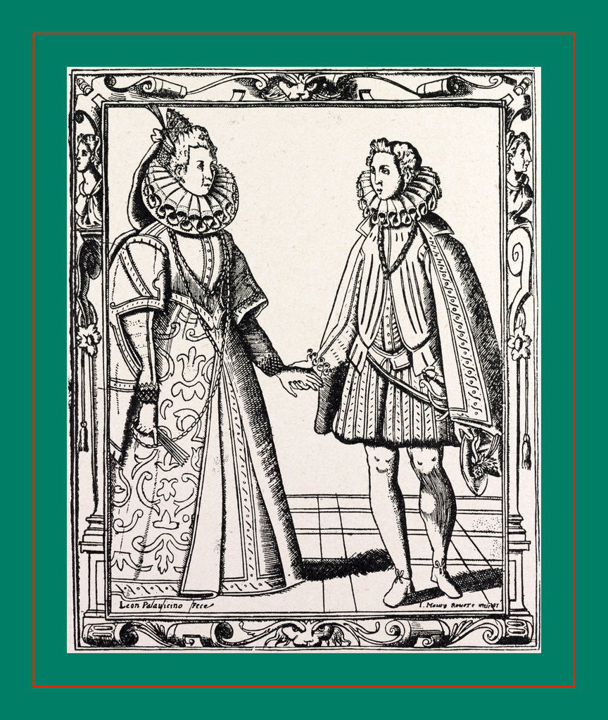 Detail of Negri Milano, 1604 by Anonymous