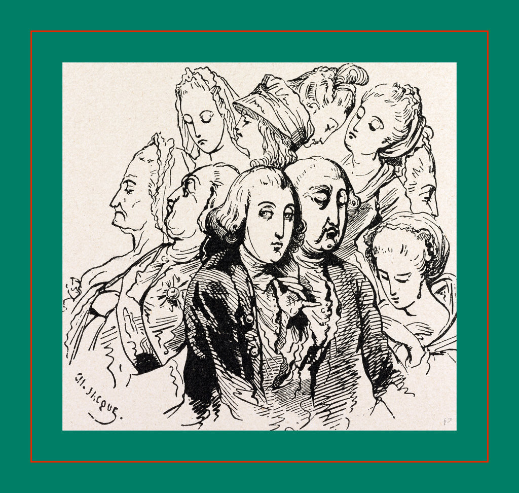 Detail of Sterne, Voyage sentimental by Anonymous