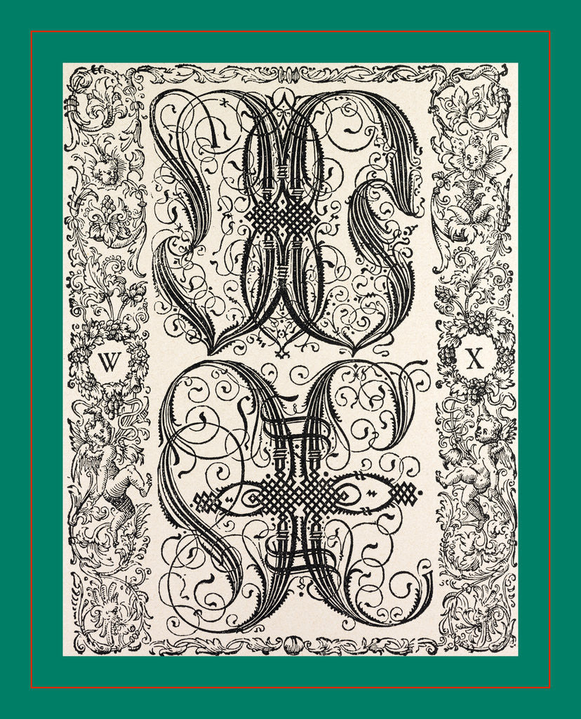 Detail of Antonius Neudoerffer. Nürnberg, 1601 by Anonymous