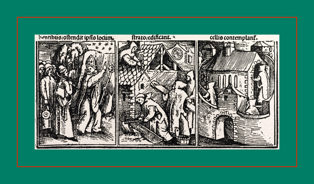 Detail of Statuta ordin is cartusiensis. Basel, 1510 by Anonymous