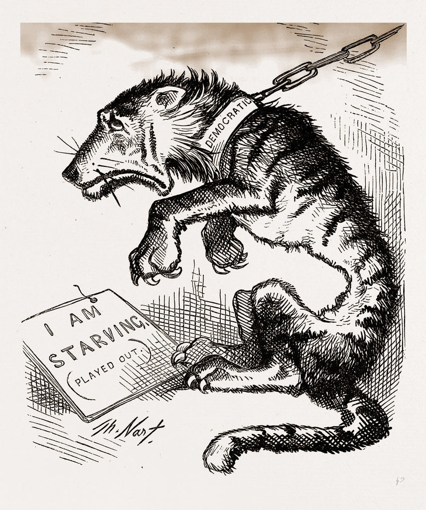 Detail of Another Republican Trick, Us, America by Anonymous