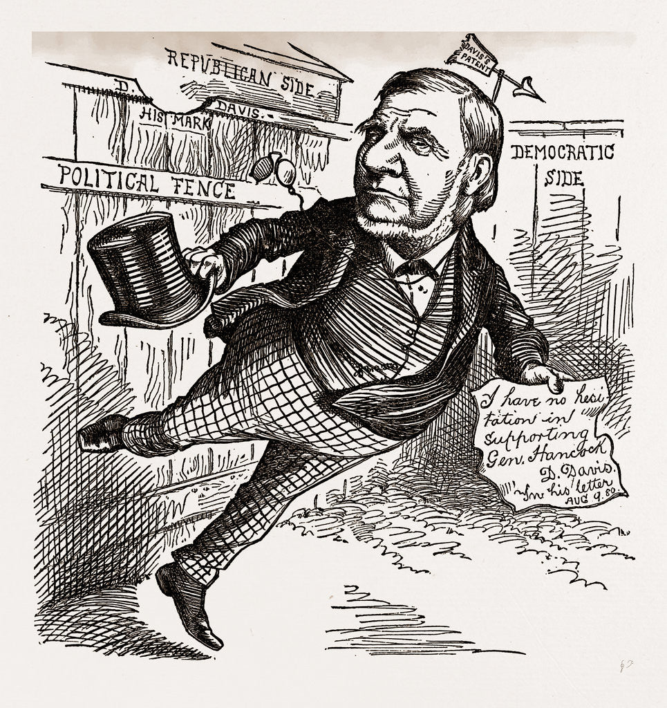 Detail of Off the Fence At Last, USA by Anonymous