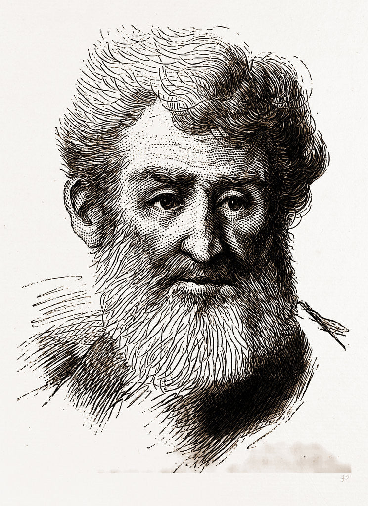 Detail of Samuel Jennings, Aged 83, USA by Anonymous