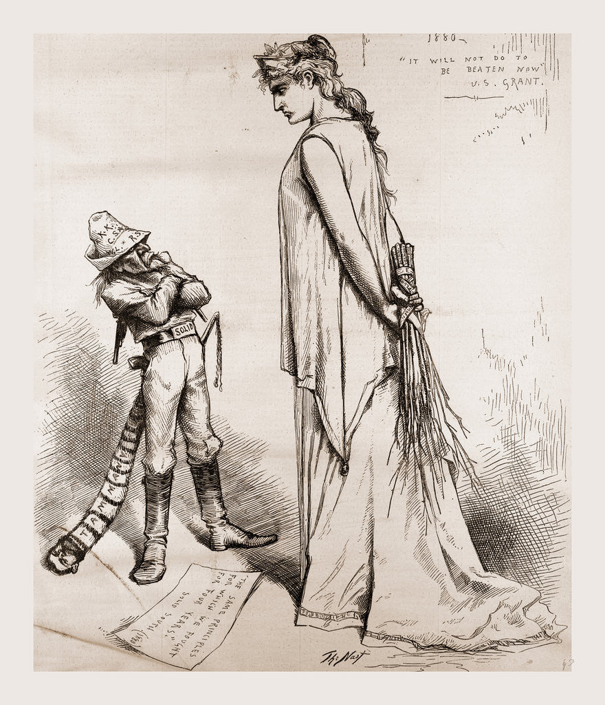 Detail of As Solid And Defiant As Ever by Anonymous