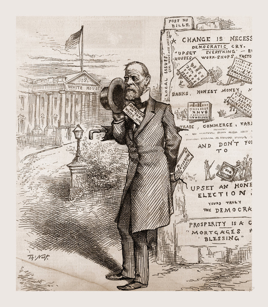 Detail of The Height of English' Ambition, 1880 by Anonymous