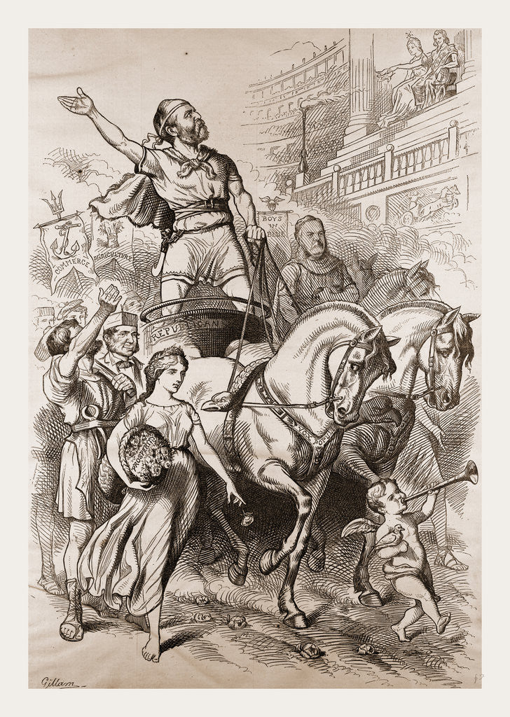 Detail of Victory! by Anonymous