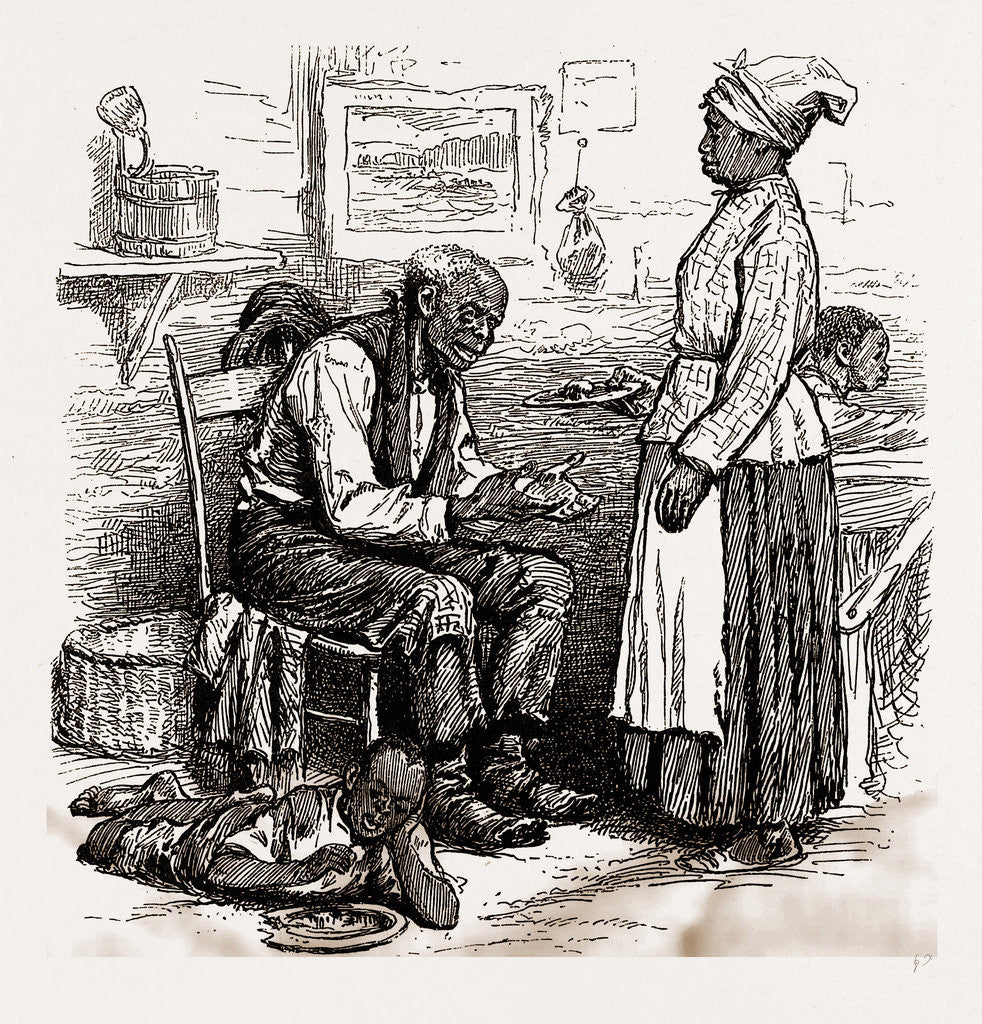 Detail of Charleston, South Carolina, Hospitality, 1880 by Anonymous