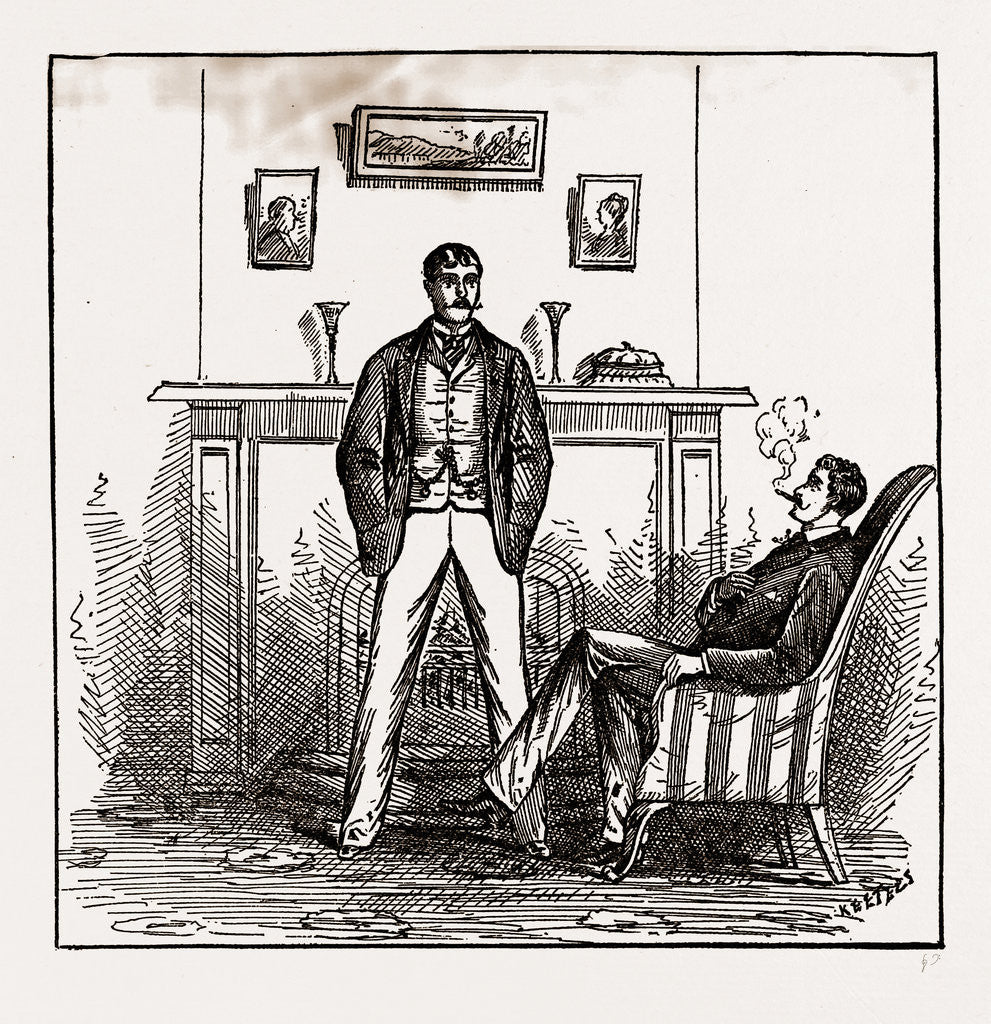 Detail of Not So Useless As It Looks, 1880 by Anonymous