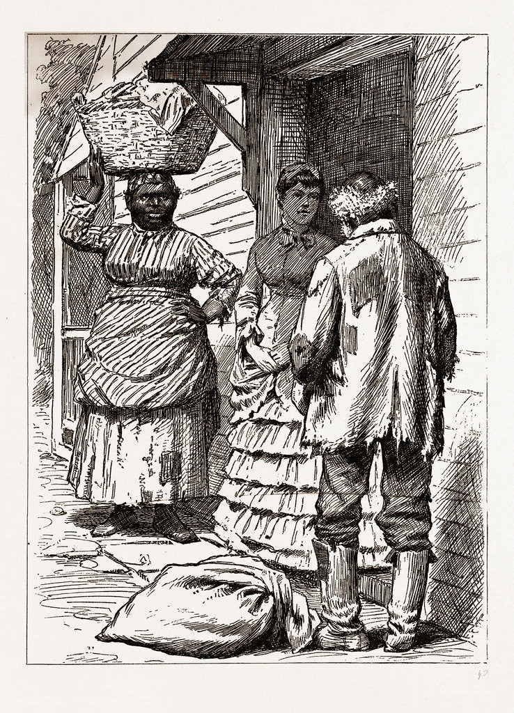 Detail of Couldn't I Sleep in De Kitchen?, 1880 by Anonymous