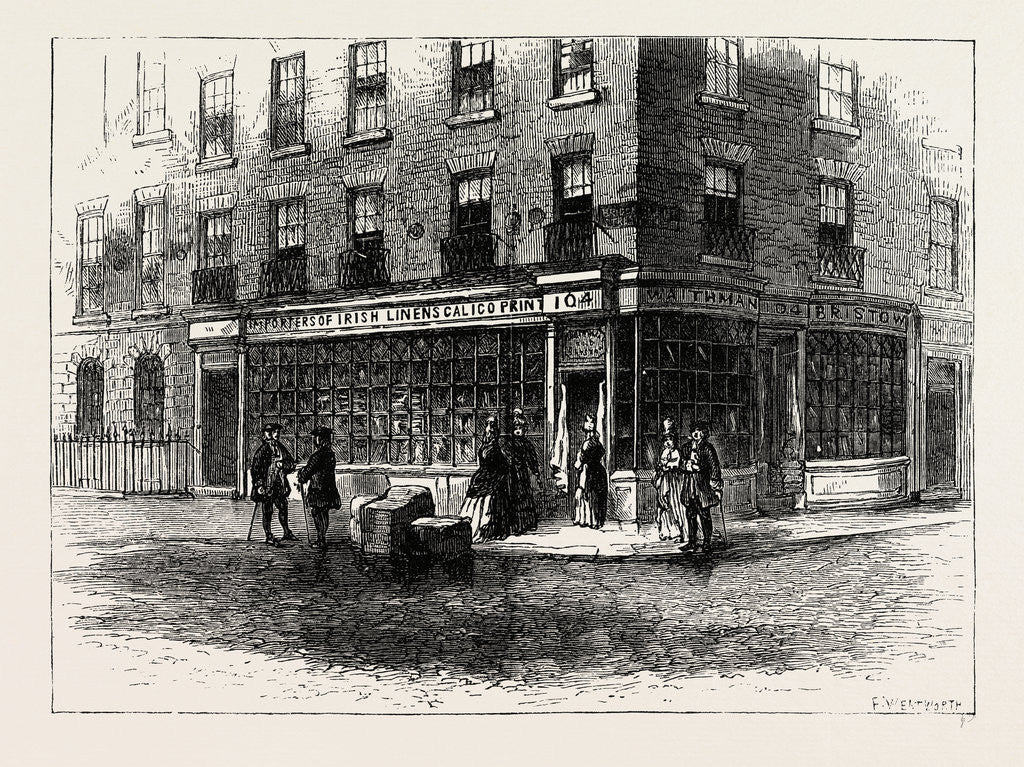 Detail of Waithman's Shop by Anonymous