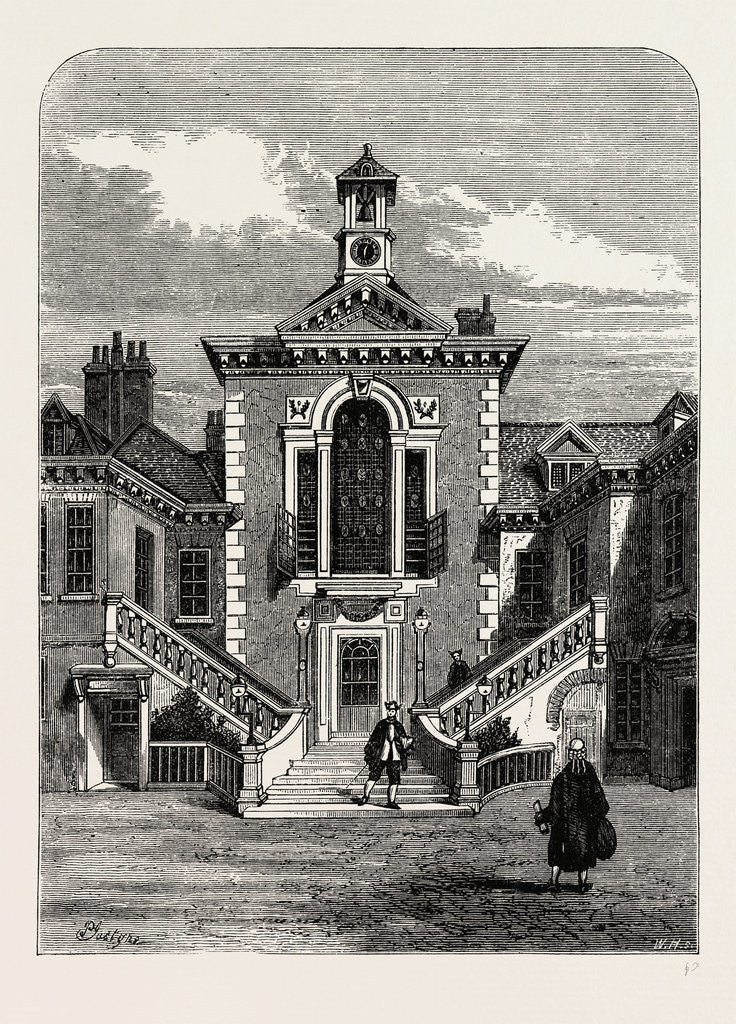 Detail of Old Serjeants' Inn by Anonymous