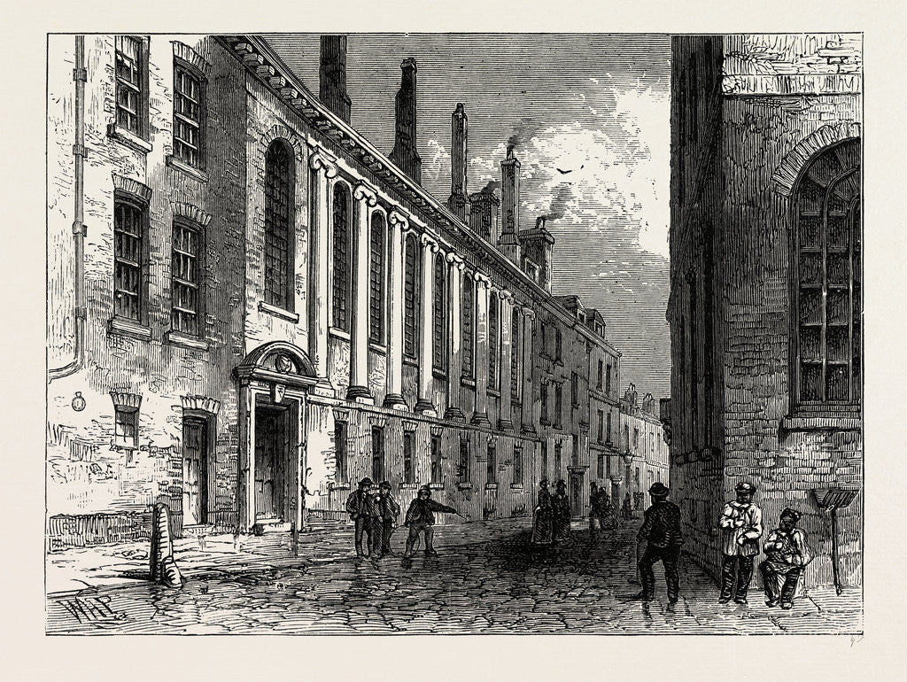 Detail of The Merchant's Taylors School, Suffolk Lane, 19th Century by Anonymous