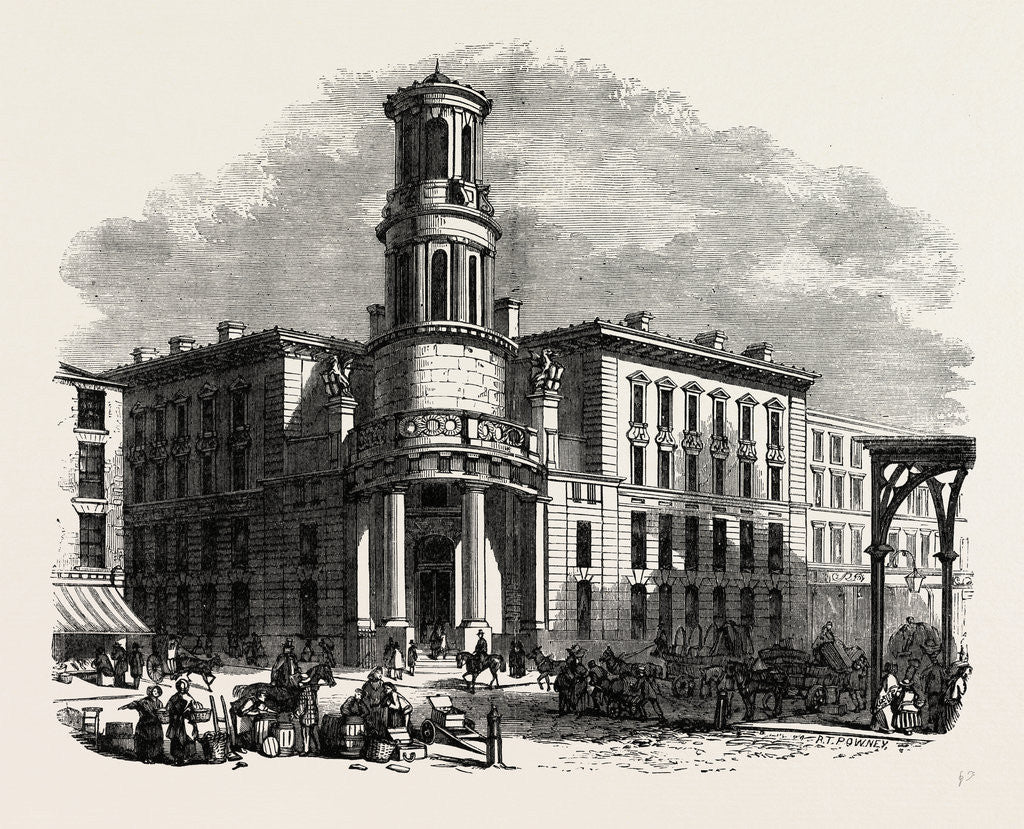 Detail of The Present Coal Exchange by Anonymous