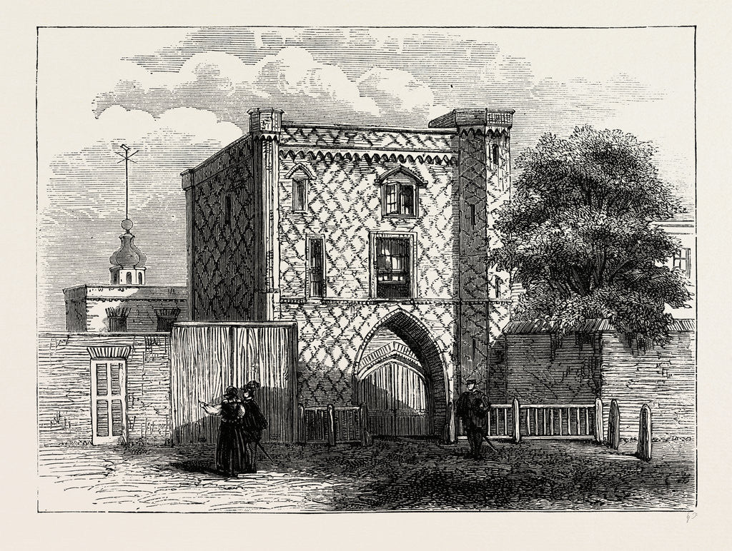 Detail of Old Gateway At Stepney by Anonymous