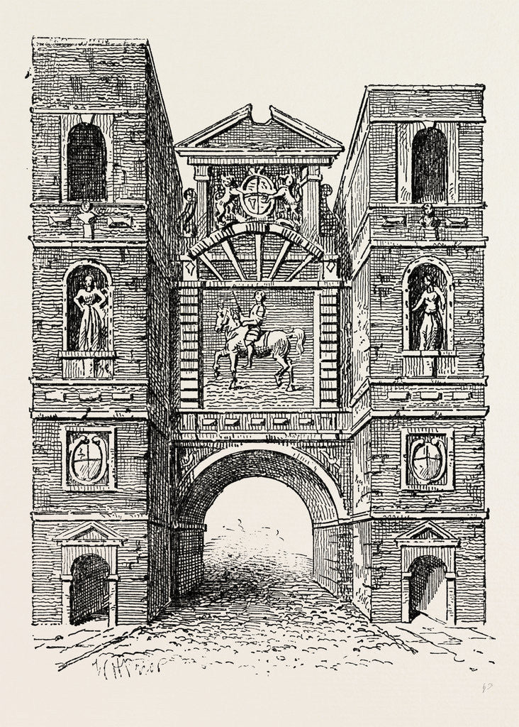 Detail of Aldersgate by Anonymous