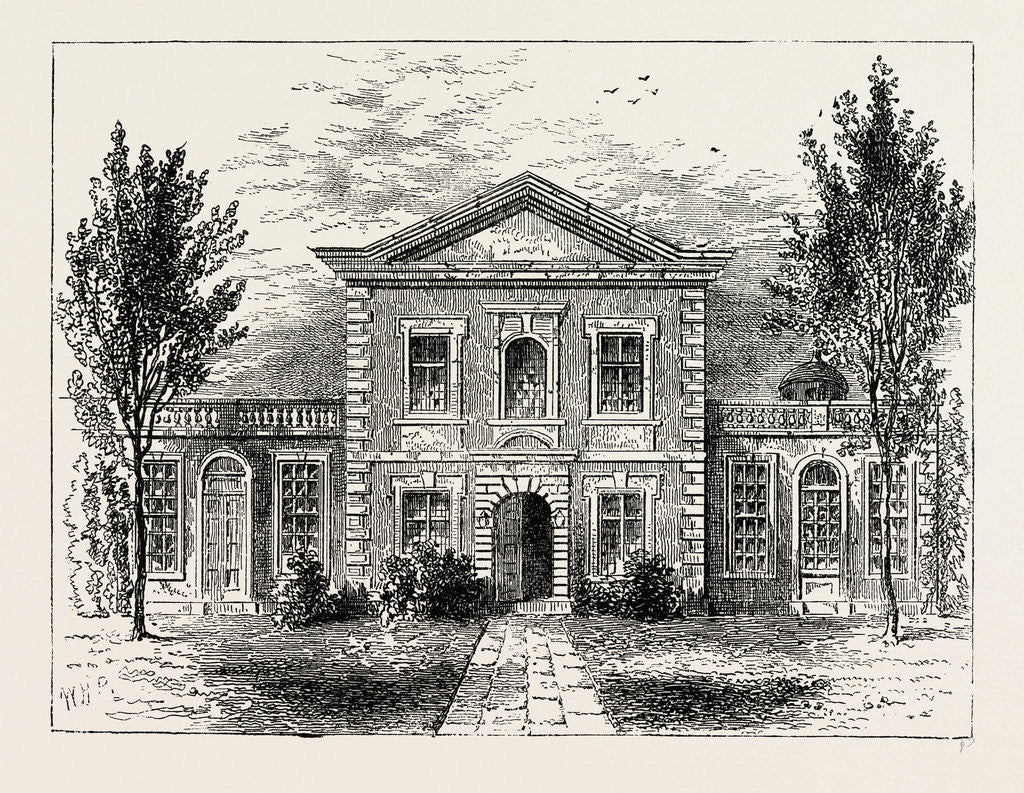 Detail of Barber-surgeons' Hall, 1800 by Anonymous