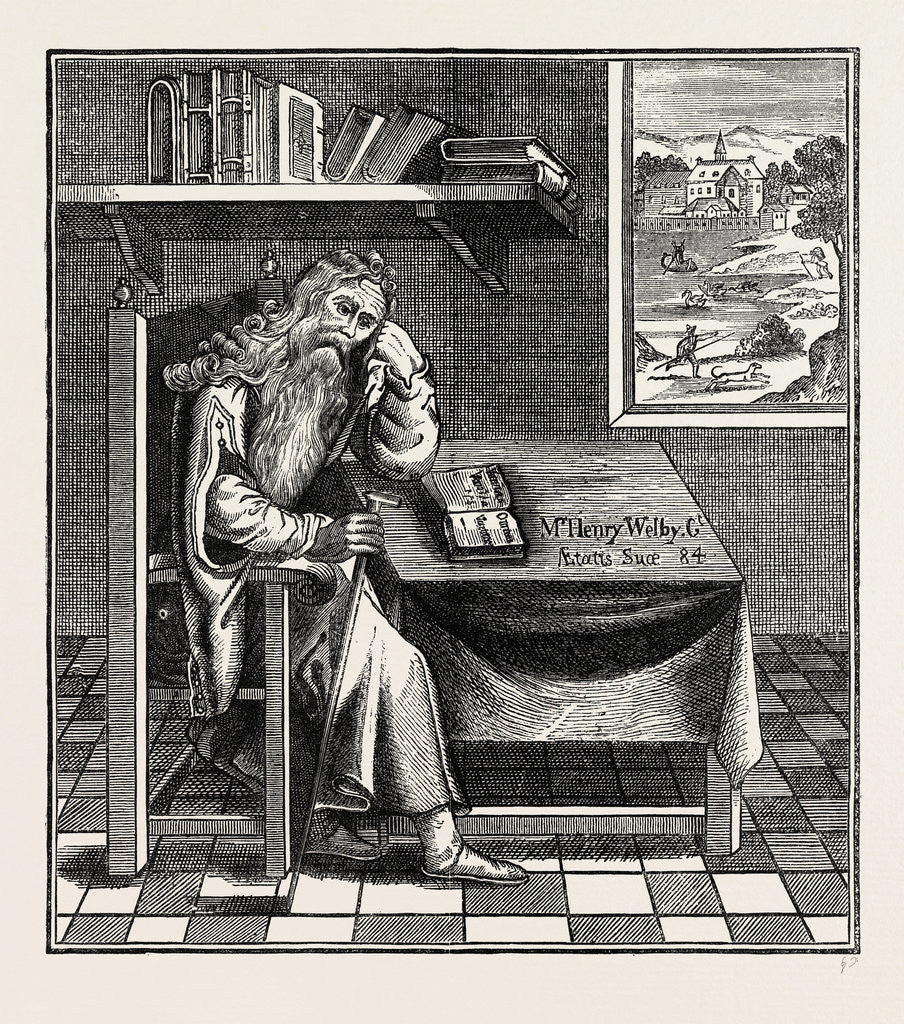 Detail of The Grub Street Hermit by Anonymous