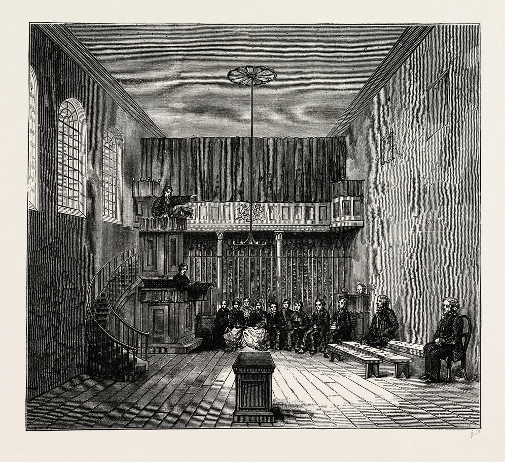 Detail of The Chapel in Newgate by Anonymous