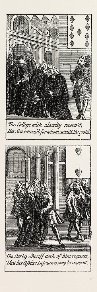 Detail of Sacheverell Cards by Anonymous