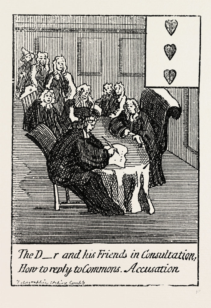 Detail of Sacheverell Cards by Anonymous