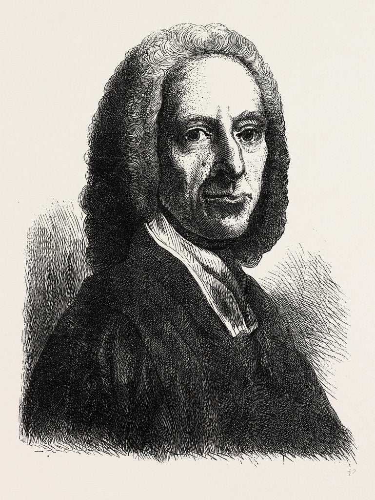 Detail of William Whiston by Anonymous