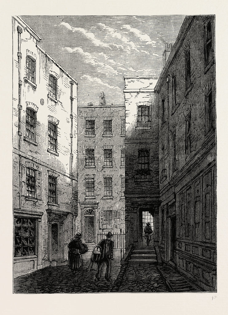 Detail of Boswell Court by Anonymous