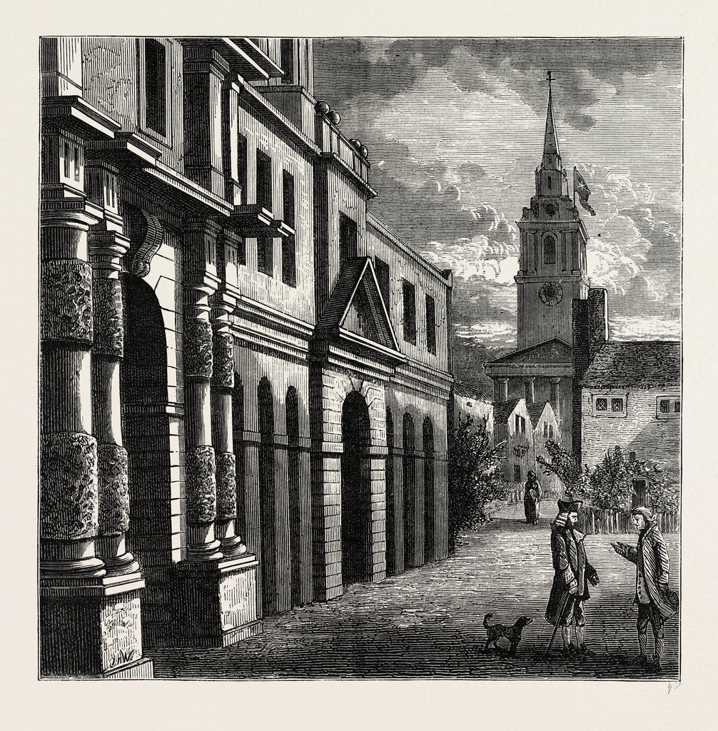 Detail of The King's Mews, 1750 by Anonymous