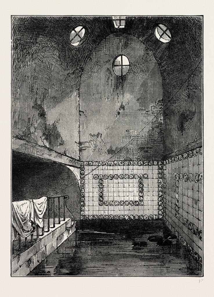 Detail of Queen Anne's Bath by Anonymous