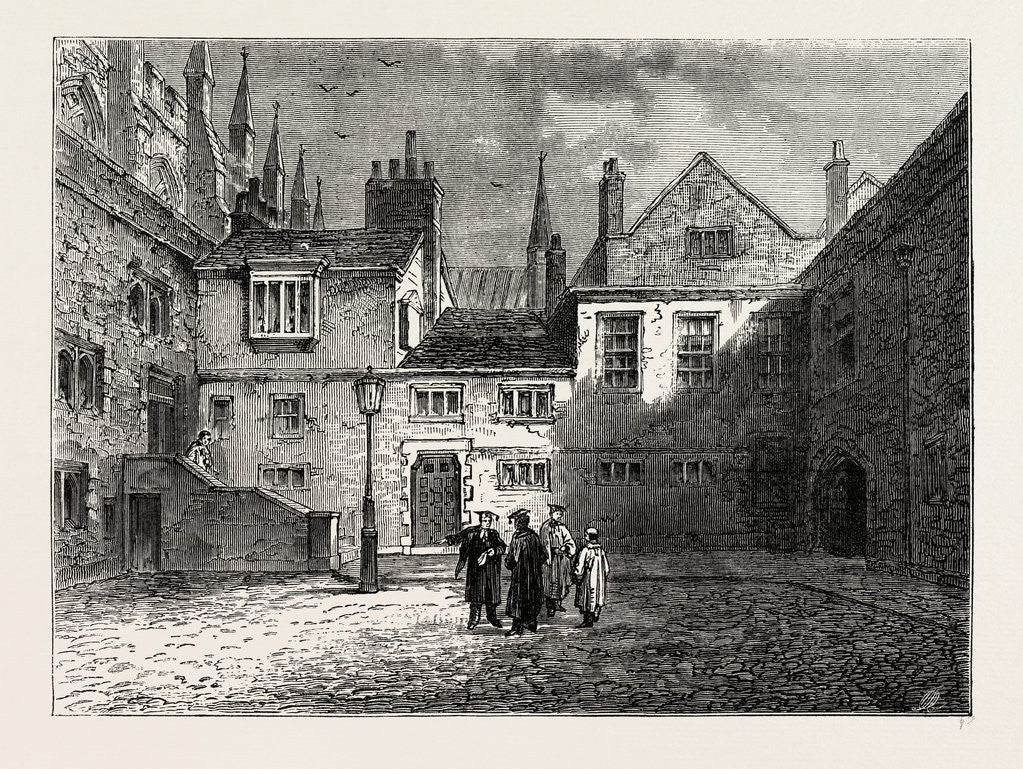 Detail of The Deanery, Ashburnham House, 19th Century by Anonymous