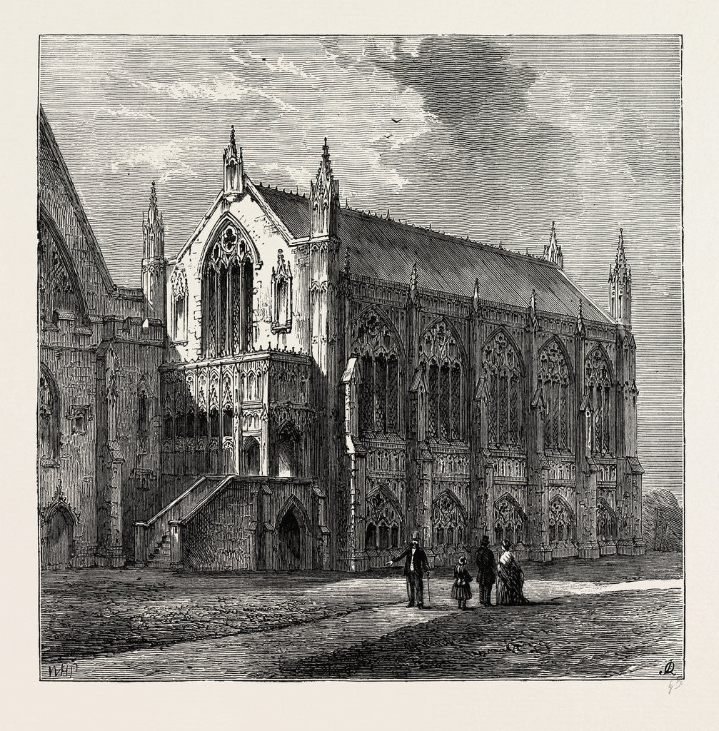 St. Stephen's Chapel, 1830, Westminster by Anonymous