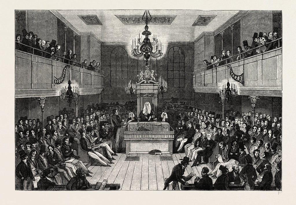 Interior of the House of Commons, 1834 by Anonymous