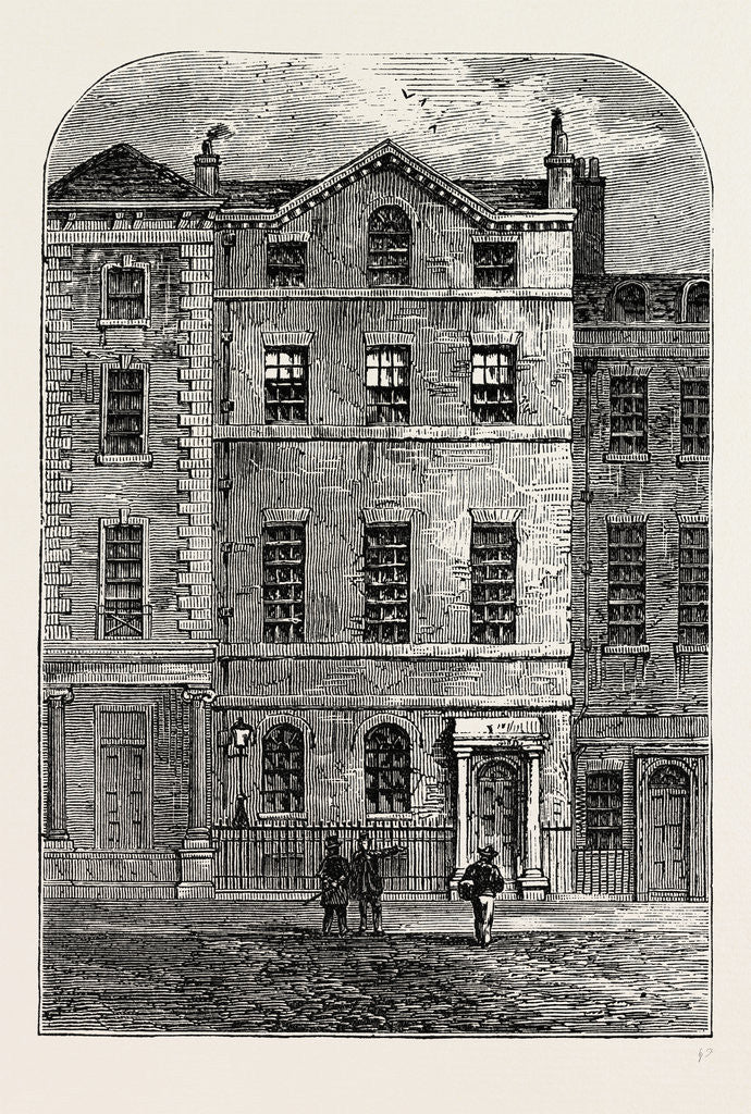 Detail of Mrs. Fitzherbert's House, 1820 by Anonymous