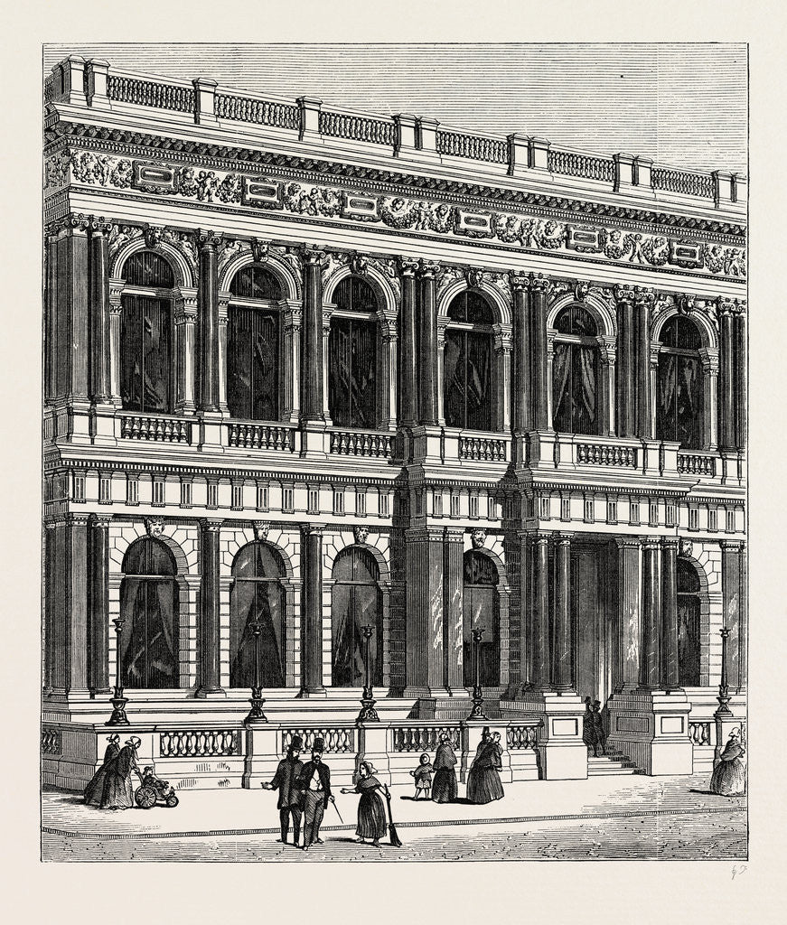 Detail of Entrance to the Carlton Club by Anonymous