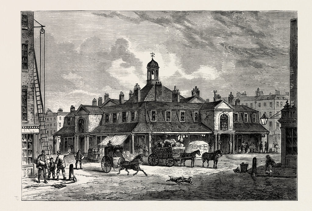Detail of Oxford Market by Anonymous