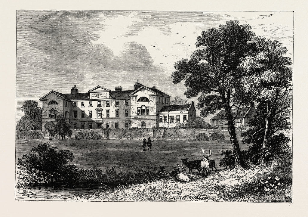 Detail of St. Geqrge's Hospital, 1745 by Anonymous