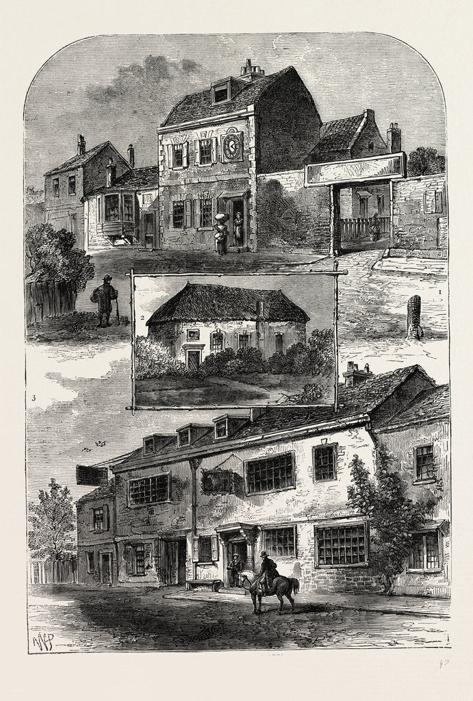 Detail of Old Chelsea in 1750 by Anonymous