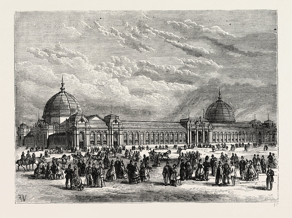 Detail of Exhibition of 1862, 19th Century by Anonymous