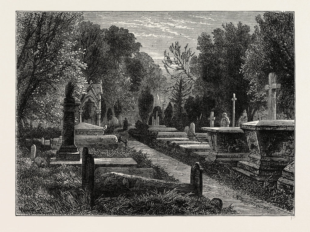 Kensal Green Cemetery by Anonymous